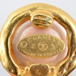 Chanel Faux Pearl Drop Estate Earrings