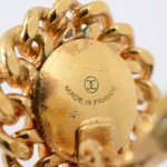 Chanel Hoop Faux Pearl Estate Earrings