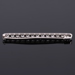 Old European-Cut Diamond & Platinum Estate Pin