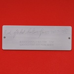 Donald Sultan THREE RED LANTERN FLOWERS Wall Sculpture, 54"H