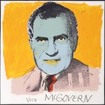 Andy Warhol VOTE MCGOVERN Screenprint