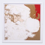 Andy Warhol SANTA CLAUS Screenprint