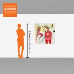 Jean-Michel Basquiat (After) FLASH IN NAPLES Screenprint