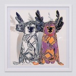 Andy Warhol KACHINA DOLLS Screenprint
