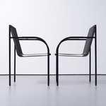 Pair of Shiro Kuramata R401 Arm Chairs