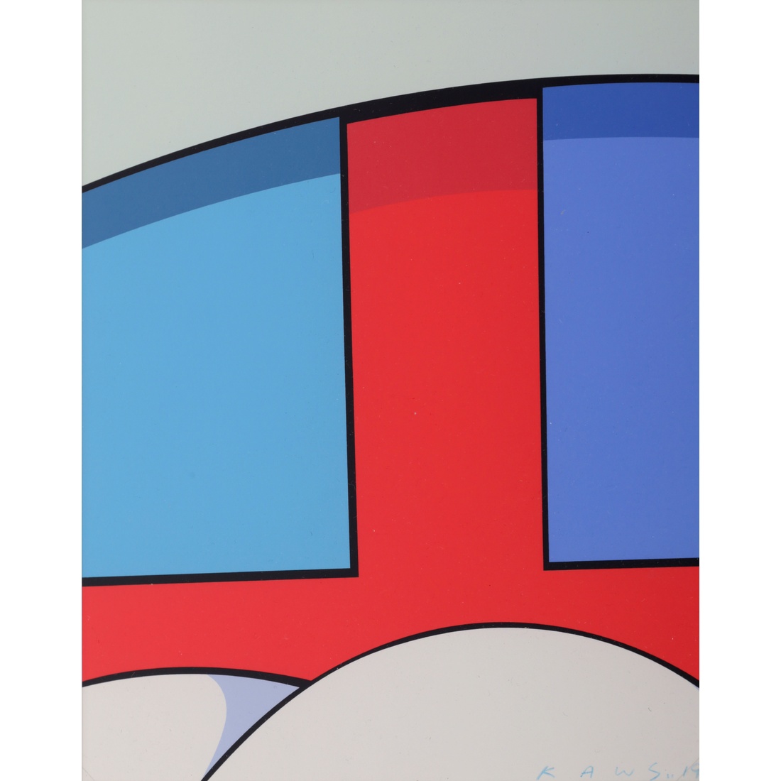 KAWS UNTITLED (KAWS X MOCAD) Screenprint