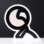 Julian Opie IAN Sculpture