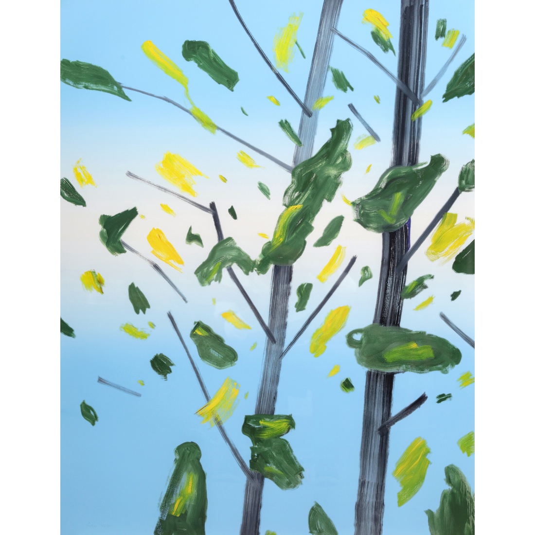 Alex Katz SUMMER Archival Pigment Print, 54"H