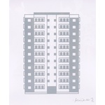 Julian Opie APARTMENT 2 Woodcut