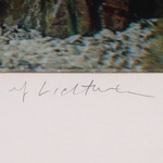 Roy Lichtenstein FISH AND SKY Mixed Media