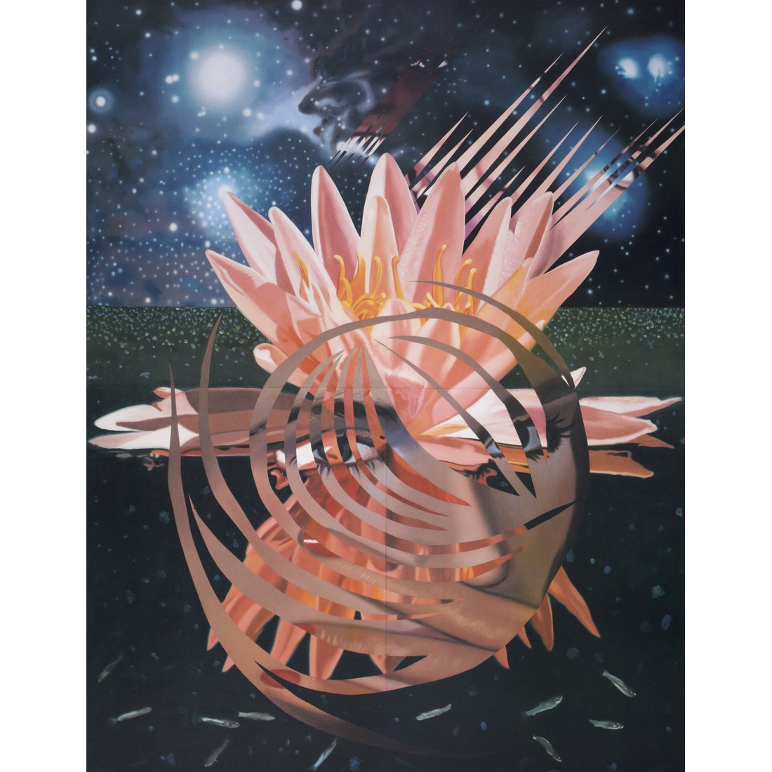 James Rosenquist WELCOME TO THE WATER PLANT Lithograph