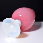 2 OPALINO Vessels Attributed to Archimede Seguso & Unknown Vessel, Leslie Pina Collection