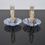 2 Salviati & Co. Shell Vases / Vessels, Murano