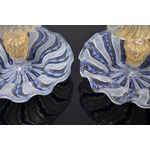 2 Salviati & Co. Shell Vases / Vessels, Murano