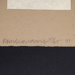2 Robert Rauschenberg UNTITLED Mixed Media