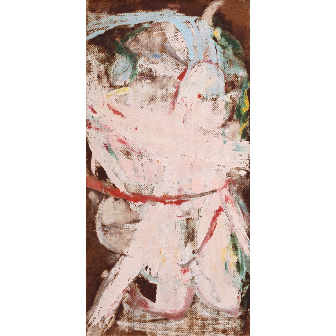 Willem de Kooning KNEELING WOMAN Painting