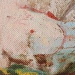 Willem de Kooning KNEELING WOMAN Painting