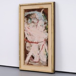 Willem de Kooning KNEELING WOMAN Painting