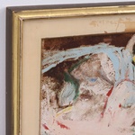 Willem de Kooning KNEELING WOMAN Painting