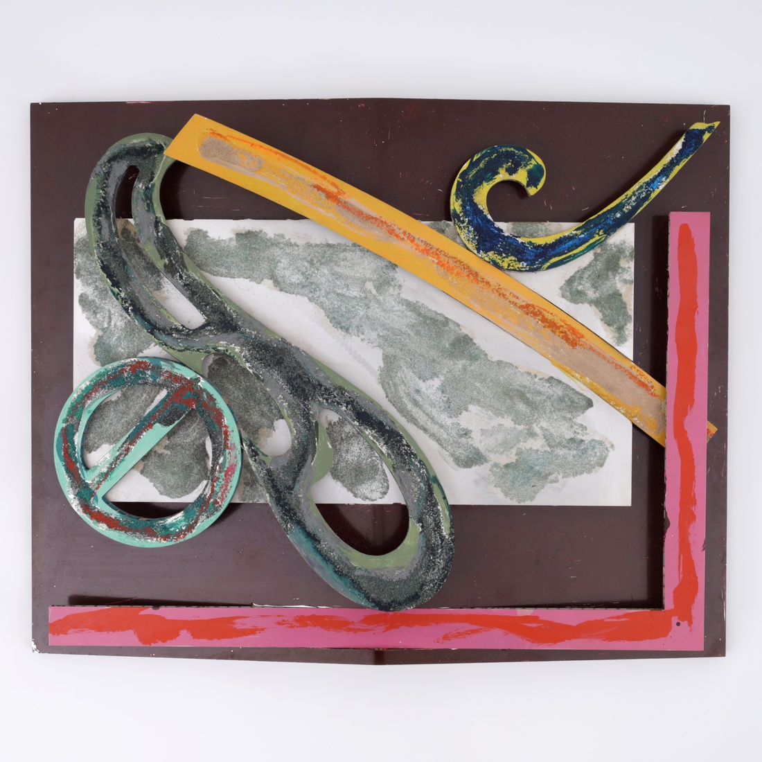 Frank Stella BONIN NIGHT HERON Painting