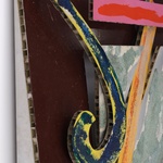 Frank Stella BONIN NIGHT HERON Painting