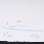 Robert Motherwell CHAIR Lithograph