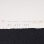 Adolph Gottlieb IMAGINARY LANDSCAPE II Aquatint