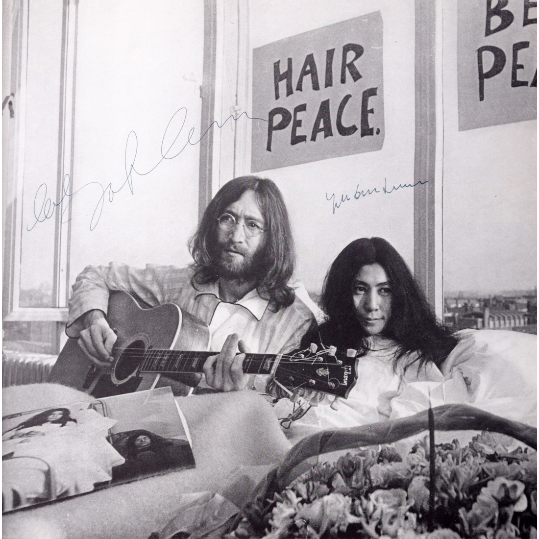 Nico Koster BED-IN FOR PEACE OF JOHN LENNON AND YOKO ONO Photograph