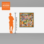 Peter Blake 100 SOURCES OF POP Diamond Dust Screenprint, 51"H