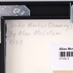 Allan McCollum THANKS (Visible Marker #765) Drawing