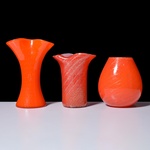 3 Fratelli Toso Vases / Vessels, Leslie Pina Collection, Priced Each