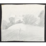 3 William Clutz Landscape Drawings
