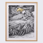 Jonathan Borofsky I DREAMED I COULD FLY NO. 3088750 Lithograph