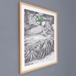 Jonathan Borofsky I DREAMED I COULD FLY NO. 3088749 Lithograph