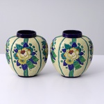 Pair of Boch Freres Vases