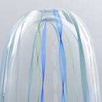 Karim Rashid GLASKAPE Sculpture, 14"H