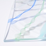 Karim Rashid GLASKAPE Sculpture, 14"H