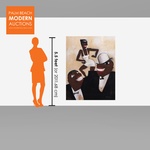 Paul Colin UNTITLED (Josephine Baker) Painting, 61.25"H