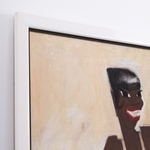 Paul Colin UNTITLED (Josephine Baker) Painting, 61.25"H