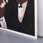 Paul Colin UNTITLED (Josephine Baker) Painting, 61.25"H