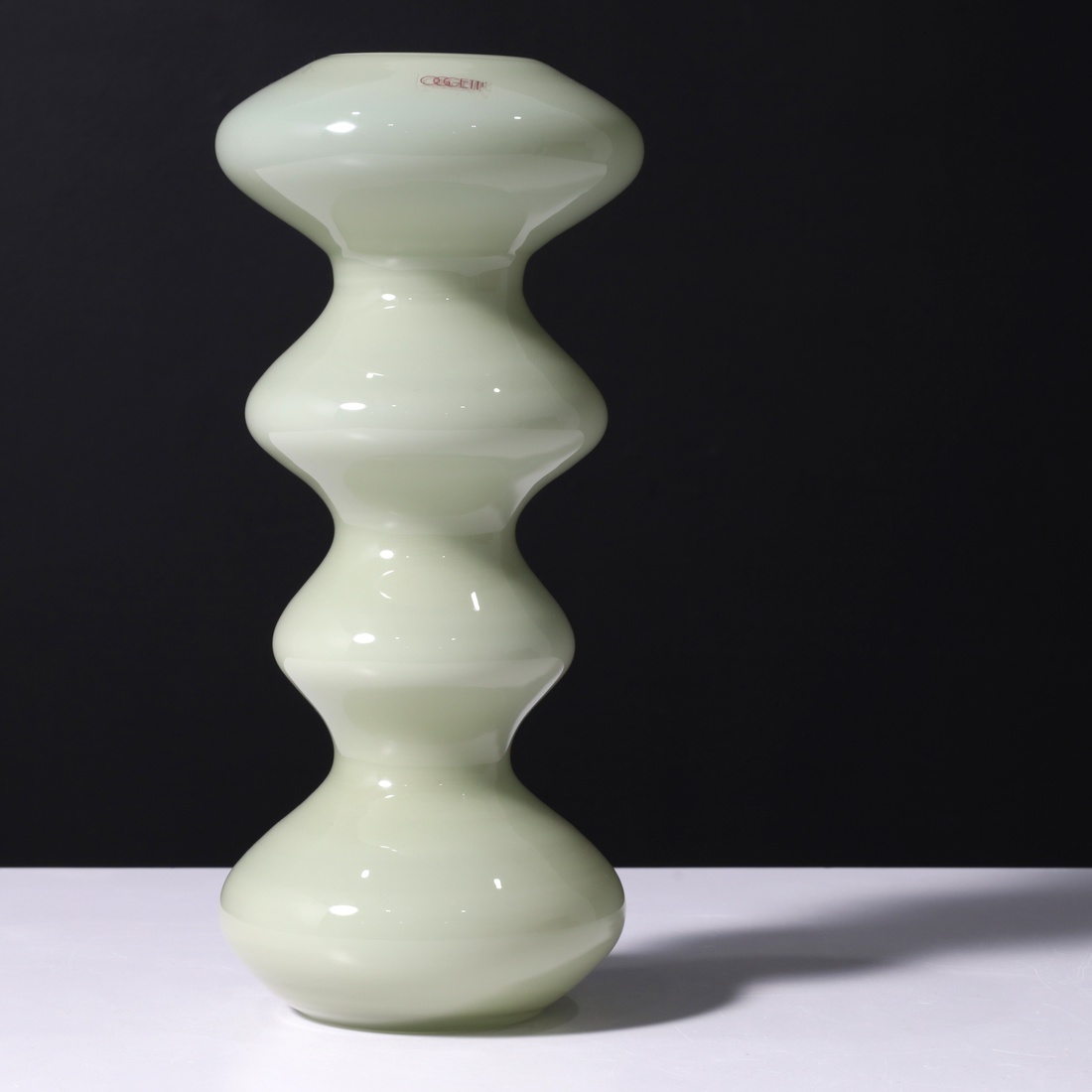 Large Barovier & Toso Vase, 13.5"H, Murano