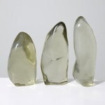 5 Large Polished Andara Crystals, 17"H