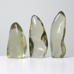 5 Large Polished Andara Crystals, 17"H