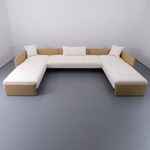 Large Custom Sectional Sofa, 178"W