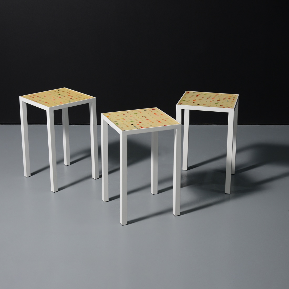 Ray Geary PILL Occasional Tables, Set of 3