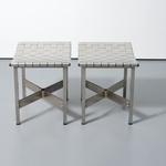 Pair of Michel Pigneres Stools
