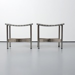 Pair of Michel Pigneres Stools