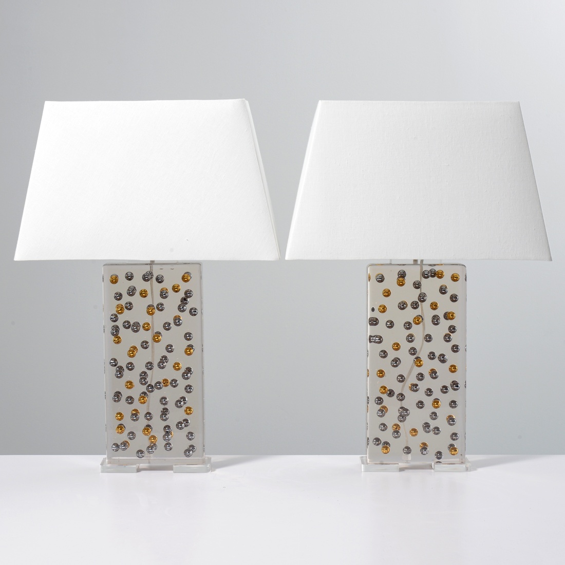 Pair of Lamps Attributed to Romeo Paris