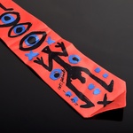 A.R. Penck Men's Silk Art Tie by Klaus D. Bode