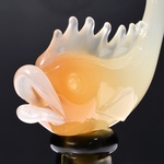 Archimede Seguso ALABASTRO Fish Sculpture / Bottle, Murano (2 Available, Priced Each)